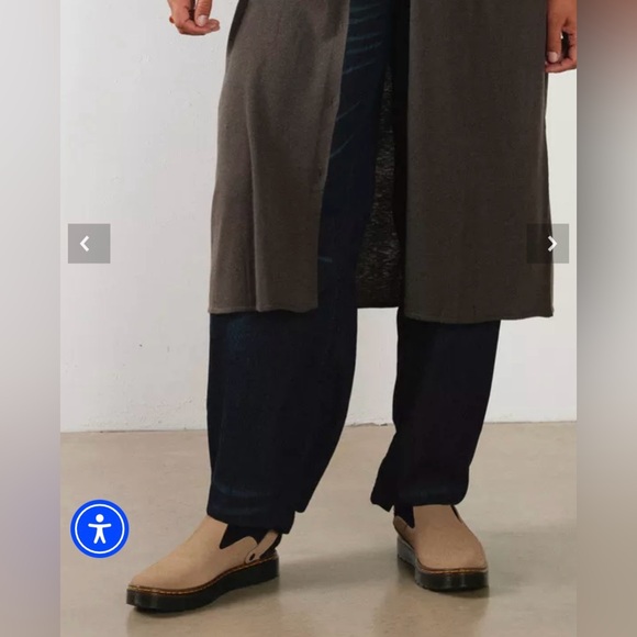 Dr. Martens Carlson Suede Casual Slingback Mules in Tan size US M 8/ US L 9 - Picture 10 of 10